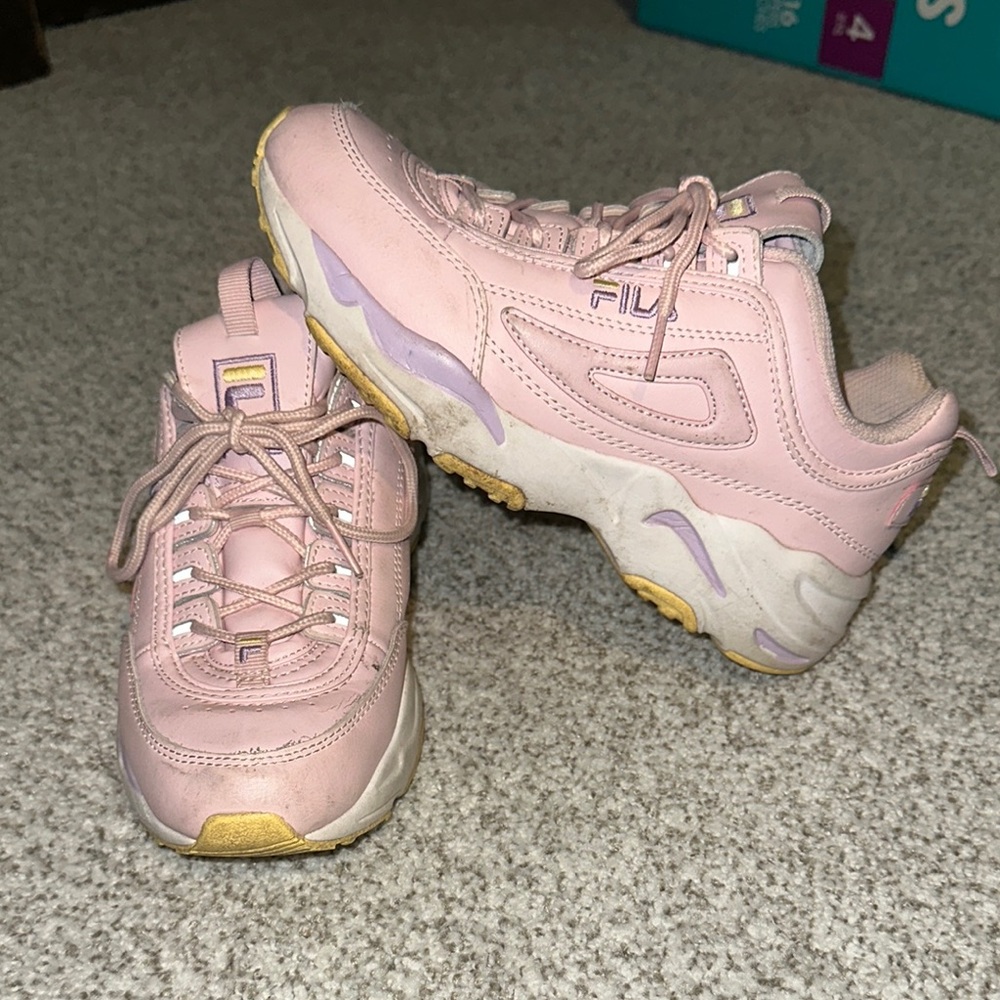 Fila Pink and Purple Women's Sneakers